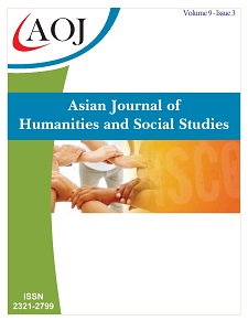 Asian Journal of Humanities and Social Studies